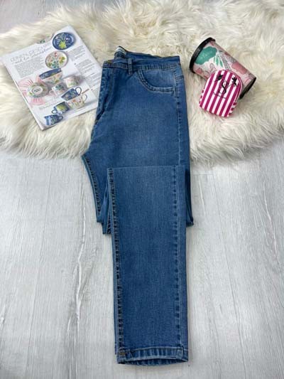 14372-شلوار جین اسکینی قد 100