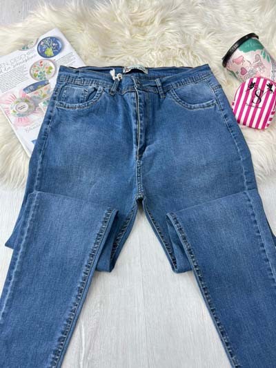 14372-شلوار جین اسکینی قد 100