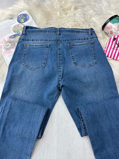 14372-شلوار جین اسکینی قد 100