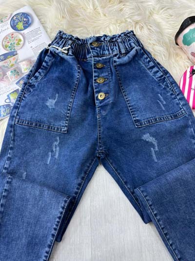 92253-شلوار جین مام فیت