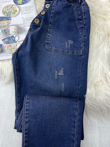 92251-شلوار جین مام فیت