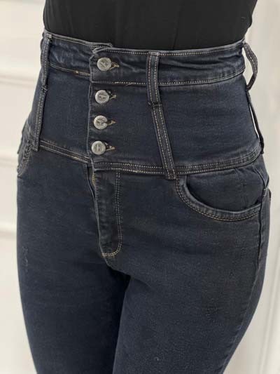 3535_شلوار جین گنی چهاردکمه