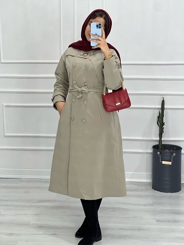 0438- بارونی مزونی آستردار ماهان