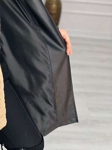 0440- پالتو مزونی چرم شاهان