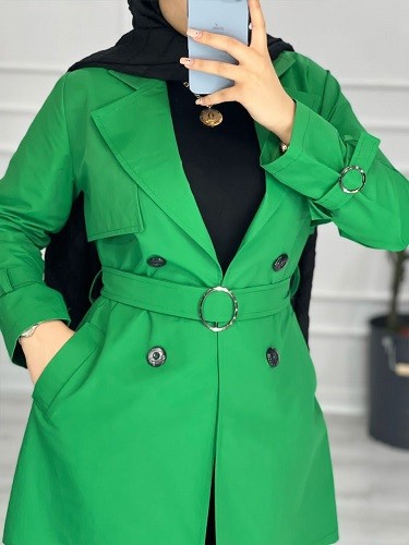 0441- مانتو پاییزه مزونی شیکان