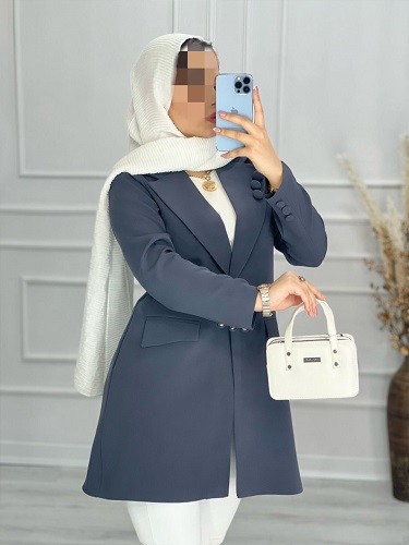 0444-مانتو کتی مزونی شکیبا