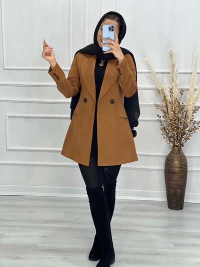 0448-پالتو سوییت کتی مزونی پالیز