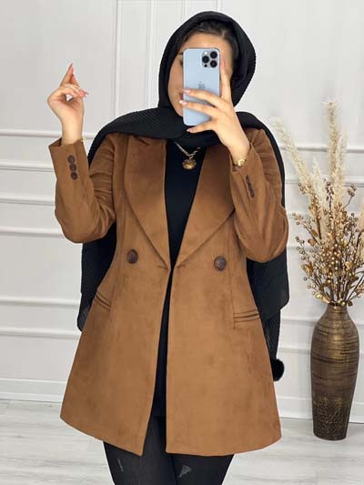 0448-پالتو سوییت کتی مزونی پالیز