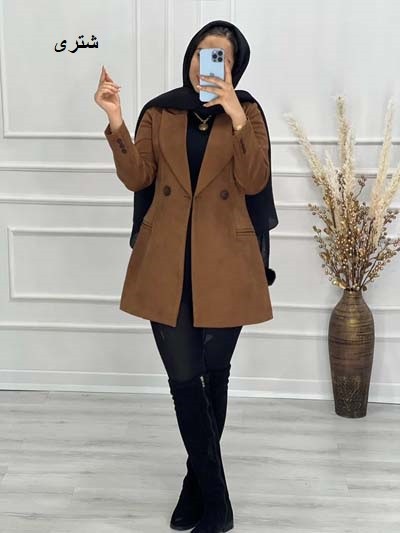 0448-پالتو سوییت کتی مزونی پالیز