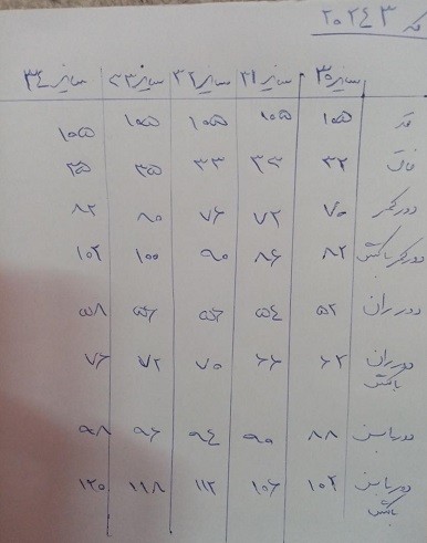 0451- شلوار جین بوت کات دمپا ریش