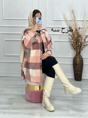 0472-پالتو مزونی ضخیم چهارخونه