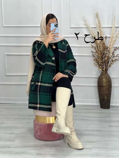 0476-پالتو مزونی ضخیم دیور