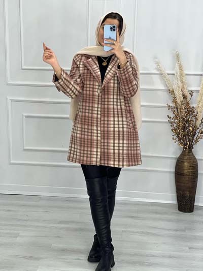 0476-پالتو مزونی ضخیم دیور