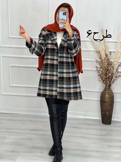 0476-پالتو مزونی ضخیم دیور
