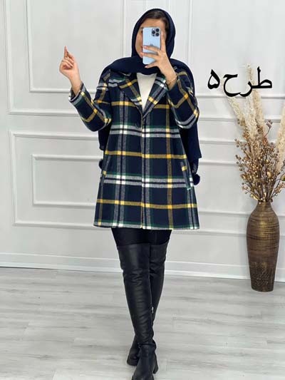 0476-پالتو مزونی ضخیم دیور