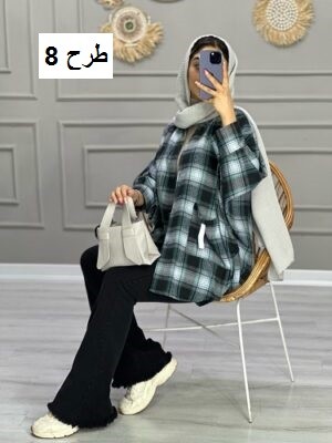 0786_شکت چهارخونه پشمی