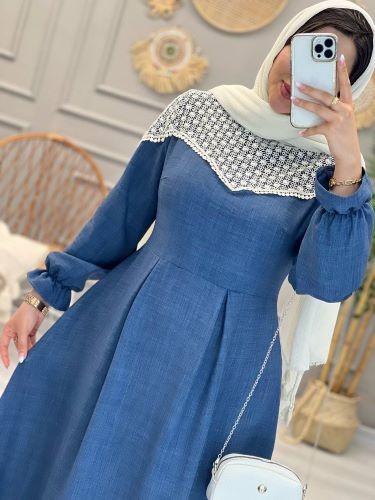 1203- مانتو پیراهنی نگاره