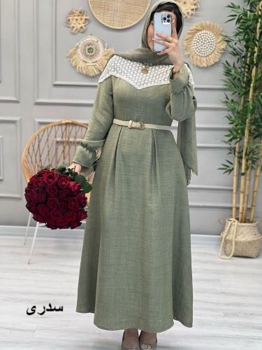 1203- مانتو پیراهنی نگاره