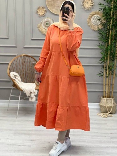 1195- پیراهن بلند آیناز