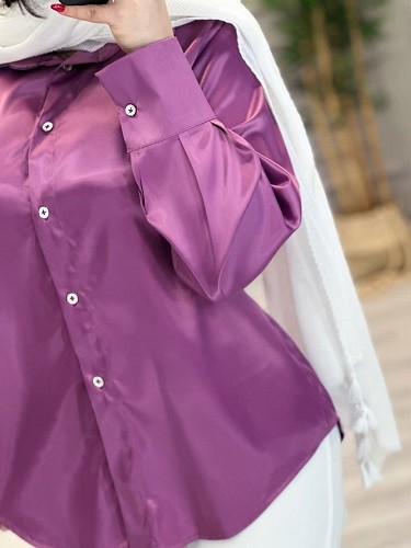 1193-شومیز ساتن