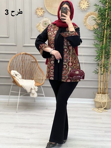 1198-کت سوزن دوزی شایلی