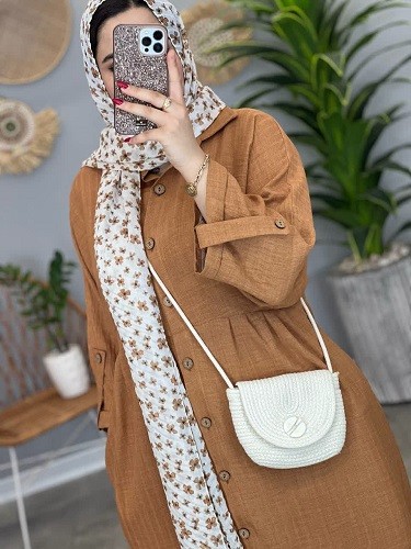 1265-مانتو مزونی نرمین