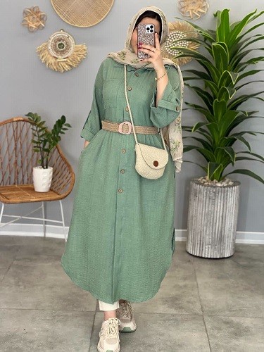 1265-مانتو مزونی نرمین