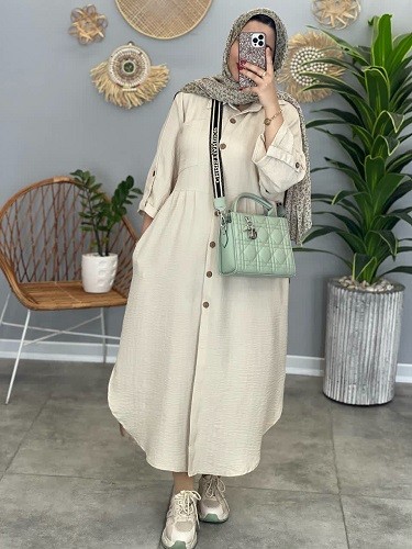 1265-مانتو مزونی نرمین