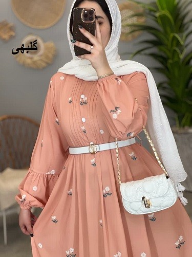 1267-پیراهن مزونی بابونه