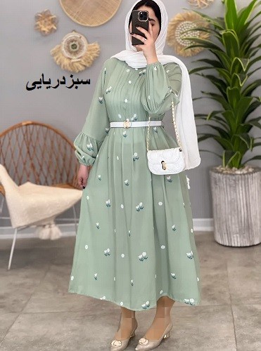 1267-پیراهن مزونی بابونه