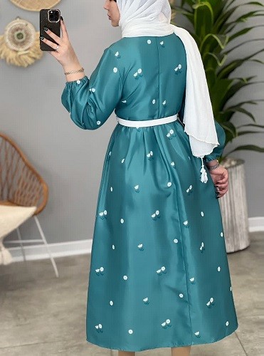 1267-پیراهن مزونی بابونه