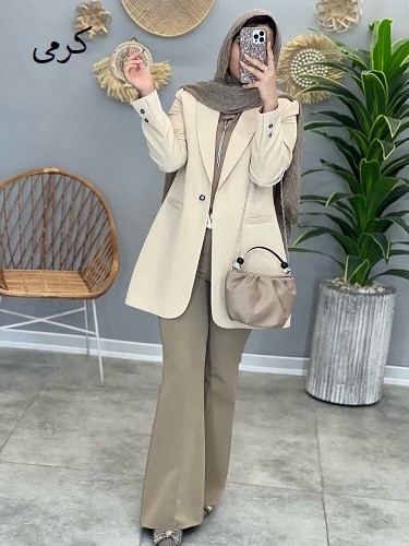 1268- مانتو مزونی شکیل