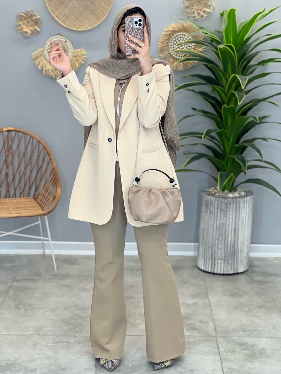 1268- مانتو مزونی شکیل