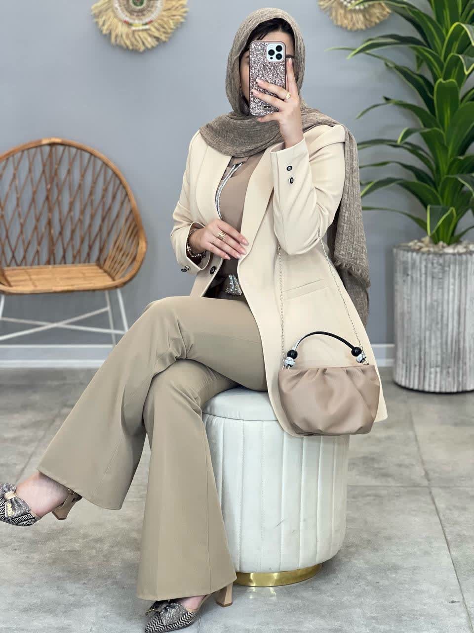 1268- مانتو مزونی شکیل