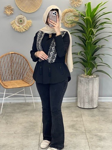 1270- وست شومیز دلوین