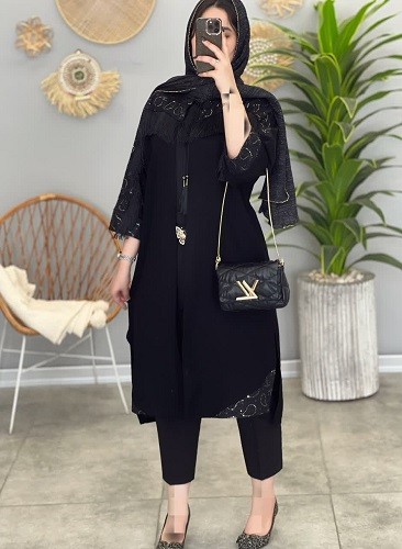 1272-مانتو مزونی آسو