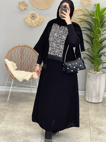 1273-شومیز و دامن هیوا