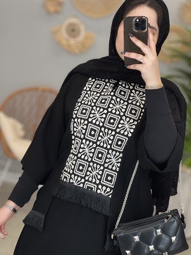 1273-شومیز و دامن هیوا