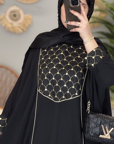 1274-عبایی مزونی پرنسا