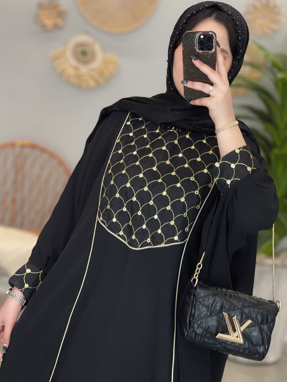 1274-عبایی مزونی پرنسا