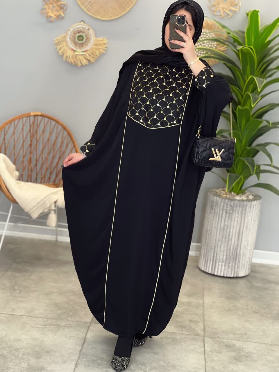 1274-عبایی مزونی پرنسا