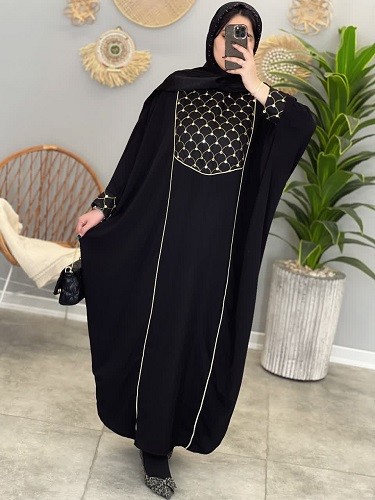 1274-عبایی مزونی پرنسا