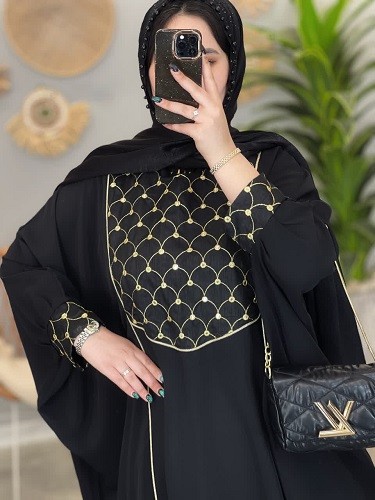 1274-عبایی مزونی پرنسا