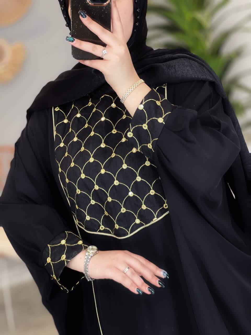 1274-عبایی مزونی پرنسا