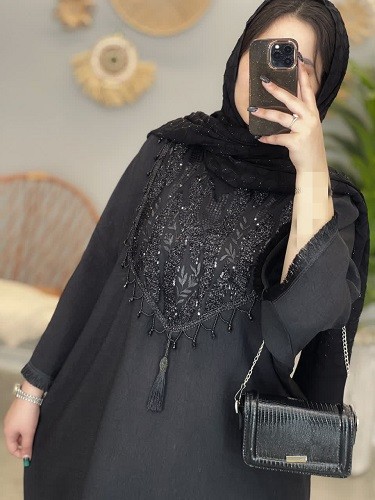 1275-مانتو مزونی تافته