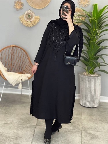 1275-مانتو مزونی تافته