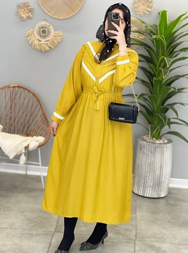 1282-پیراهن مزونی پروا