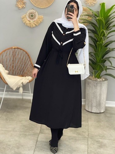 1282-پیراهن مزونی پروا