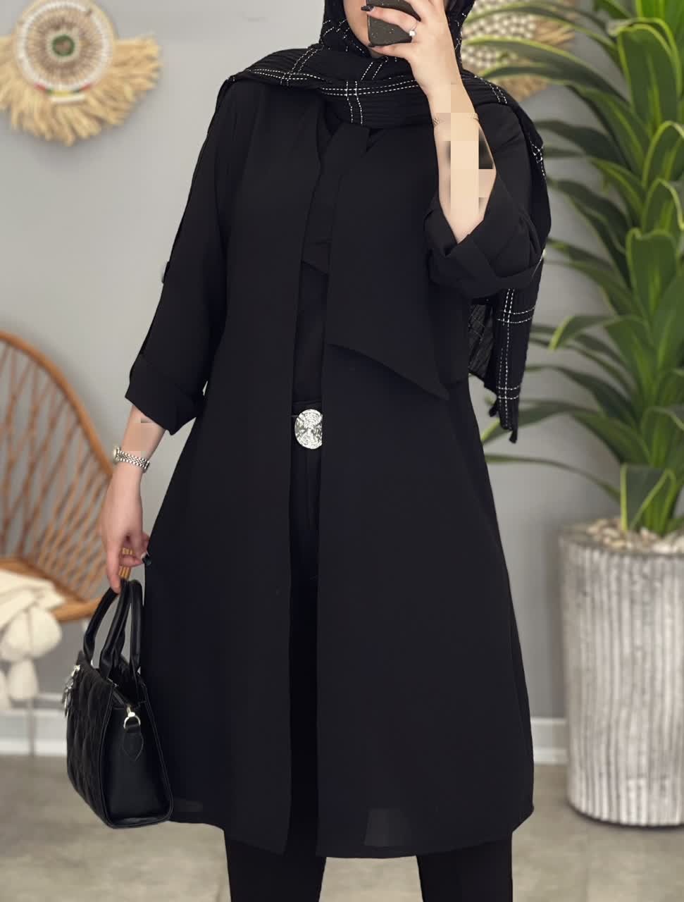 1278- مانتو مزونی نیلا