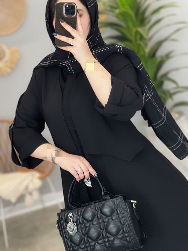 1278- مانتو مزونی نیلا